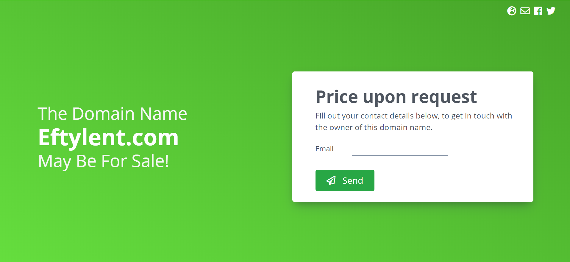Price upon request